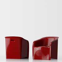 Lady red glossy lacquer 1